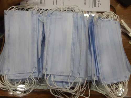 3 Ply Face Mask With Nose Pin