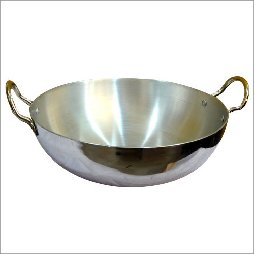 Kitchenware Mirror Polish Aluminium Karahi