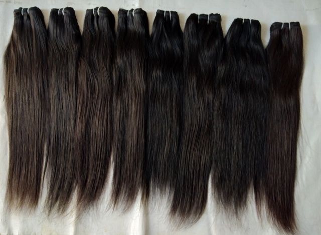 Long Lasting Raw Natural Wefts Straight best hair extensions