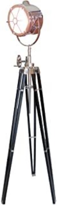 NauticalMart Vintage Royal Marine Signal Lamp Tripod Stand