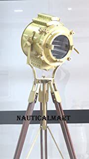 Vintage Theater Stage Nautical Spotlight Industrial Floor Lamp By Nauticalmart