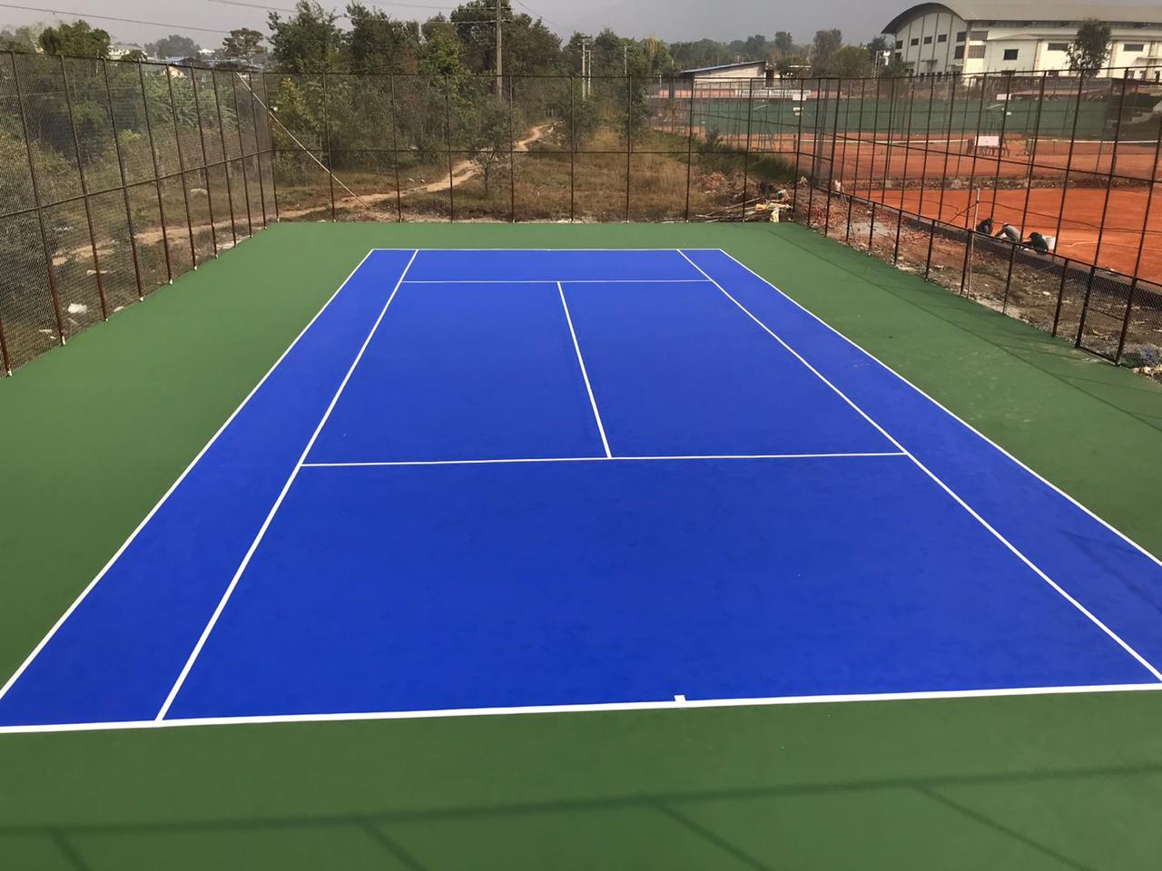 MOLDO HPU 500 Lawn Tennis Flooring