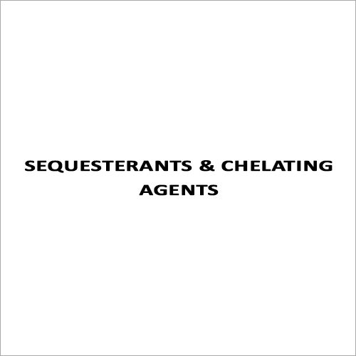 Sequesterants And Chelating Agents