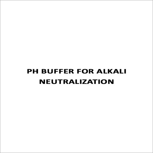 pH Buffer For Alkali Neutralization