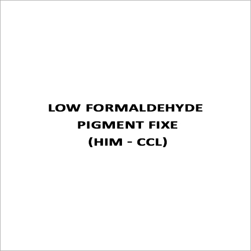 Low Formaldehyde Pigment Fixe (HIM - CCL)