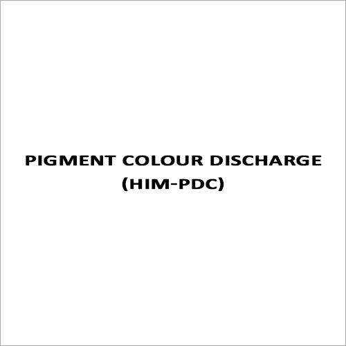 Pigment Colour Discharge (HIM-PDC)