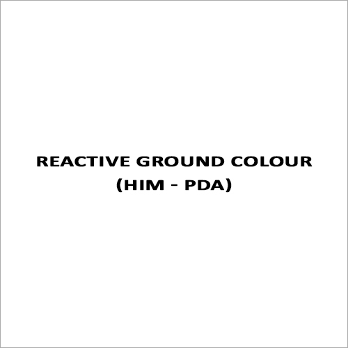 Reactive Ground Colour (HIM - PDA)