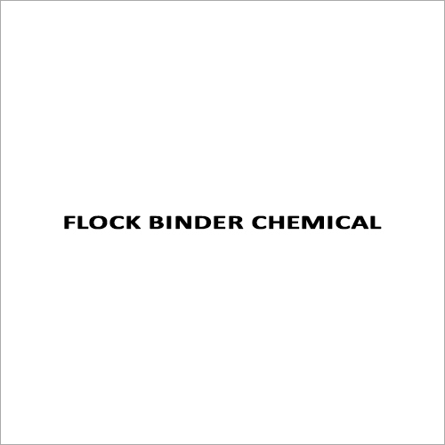 Flock Binder Chemical