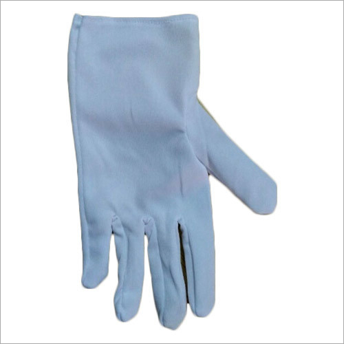 Industrial Safety Gloves - Leather, Size S, M, L | Light Blue, Full Fingered, Quick Dry, Washable, Scratch Resistant, Ideal for Various Industries