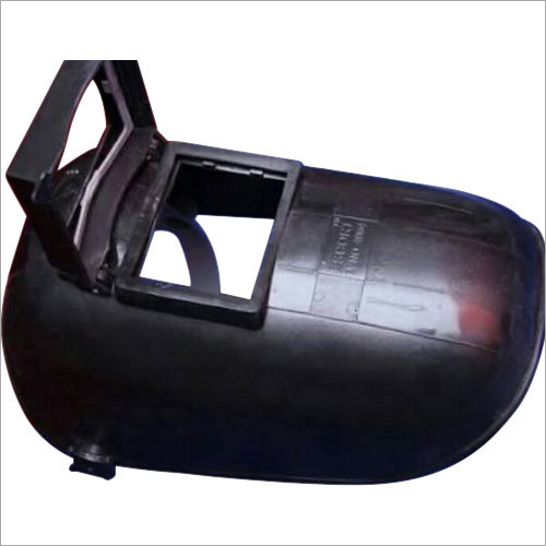 Welding Helmet - High Impact Polyamide Nylon, 98mm x 44mm Viewing Area, Black | Industrial & Commercial Use, 1 Year Warranty