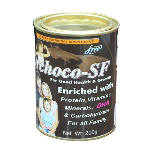 Protein Supplement Tin Can