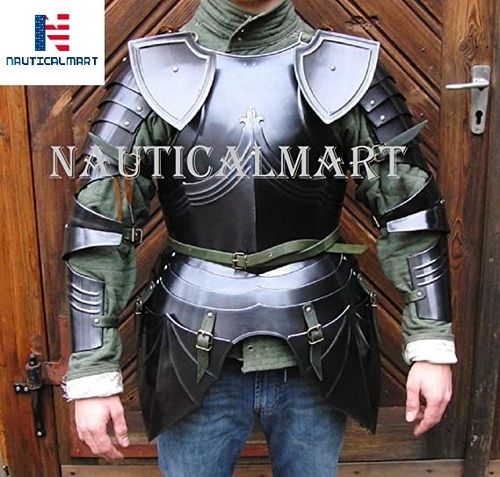 Nauticalmart Medieval Reenactment Steel Armour Breastplate With Arm Set ...