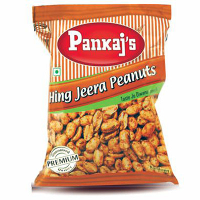 Hing Jeera Peanuts Namkeen - Roasted Namkeens | Flavorful Blend of Hing and Jeera for a Crunchy Snack Experience