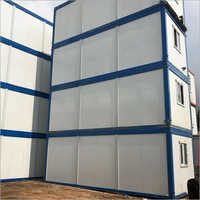 Portable Office Container - Metal Structure, Color Coating Finish | Versatile Office Use, Efficient Design