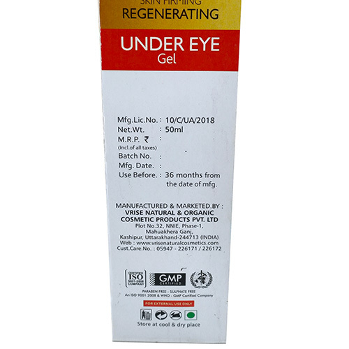 Under Eye Gel By VRISE NATURAL AND ORGANIC COSMETIC PRODUCTS PRIVATE LIMITED