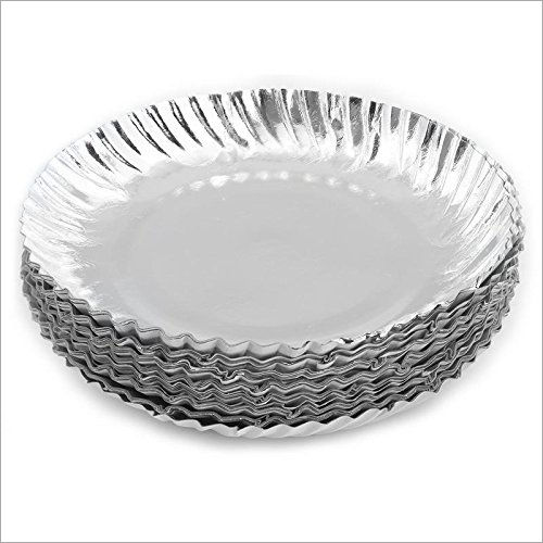 Silver Paper Plate