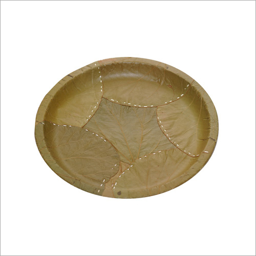 11 inch Round Sal Leaf Plate