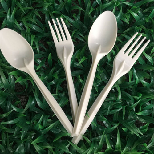 Biodegradable Corn Starch Spoon