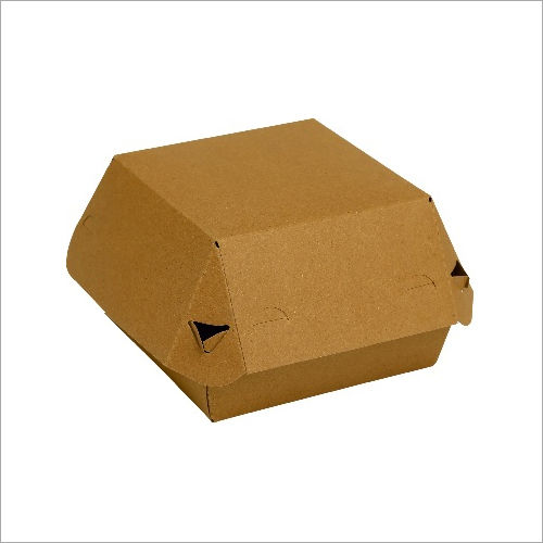 100% Recyclable Paper Burger Box