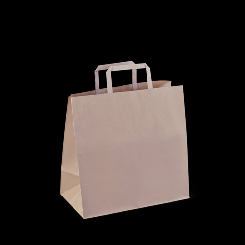 5 Detpak Flat Handle Paper Bag Size: Na