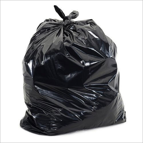 Black Plastic Garbage Bag
