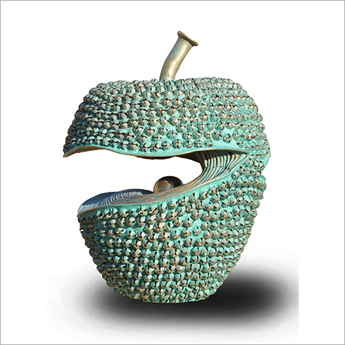 20 Inches Apple Brass Anclet Bells Sculpture