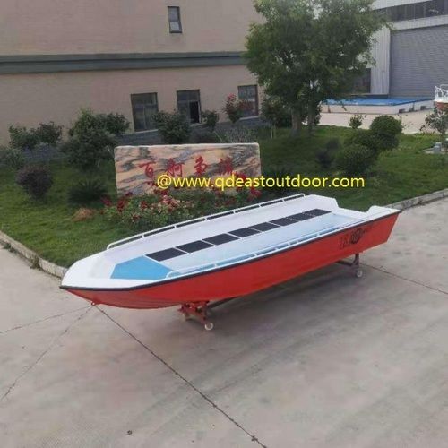 Cheap Aluminum Welded Water Fishing Boat Speed Boat 5.5M Engine Type: Outboard