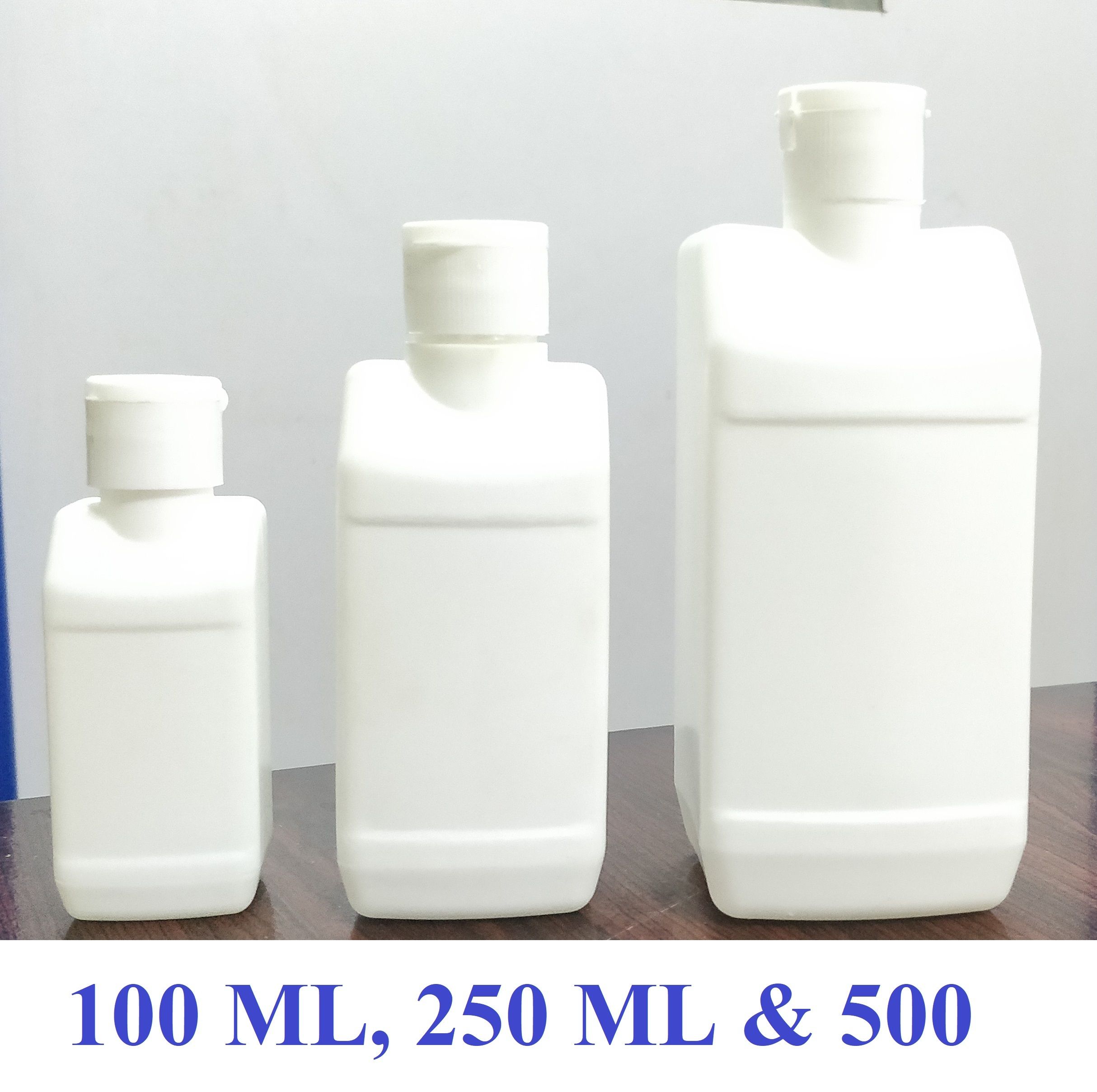 Slant Square Hand Sanitiser Bottle