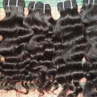 Remy Wavy Machine Weft Hair