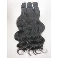 Remy Wavy Machine Weft Hair