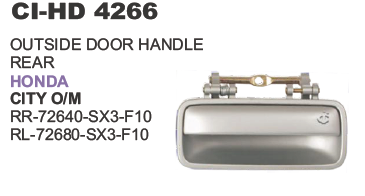 Outside Door Handle Rear Honda City