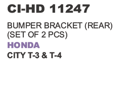 Bumper Bracket Rear Honda City