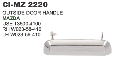 Outside Door Handle Mazda