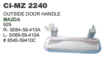 Outside Door Handle Mazda