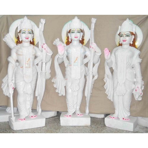 Marble Ram Laxman Sita Statues