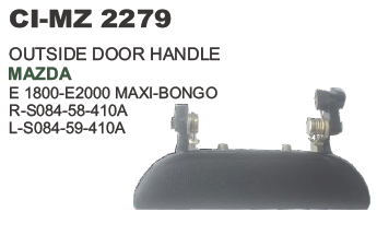 Outside Door Handle Mazda
