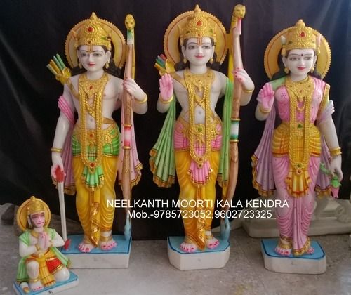 Marble Ram Darbar Murti