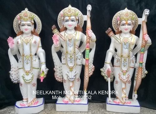 White Marble Ramdarbar Statue