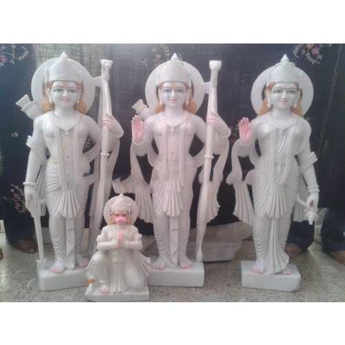 Lord Ramdarbar Marble Murti