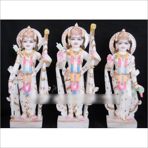 Marble Ram Pariwar Statues