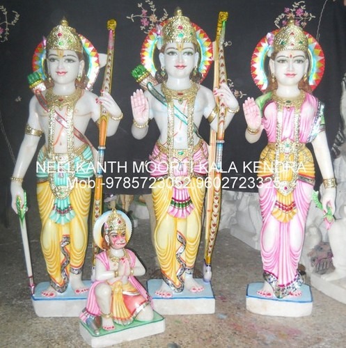Marble Lord Ram Darbar Statues