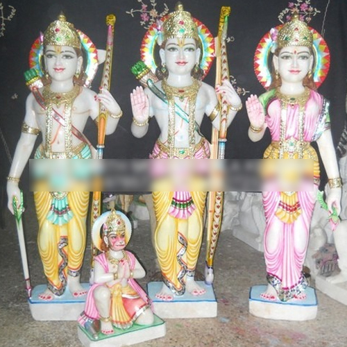 Marble Lord Ram Darbar Statues