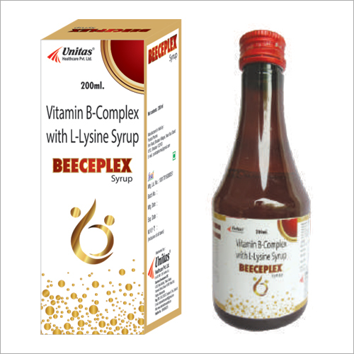 Vitamin B-complex With L-lysine Syrup At Best Price In Delhi | Unitas ...