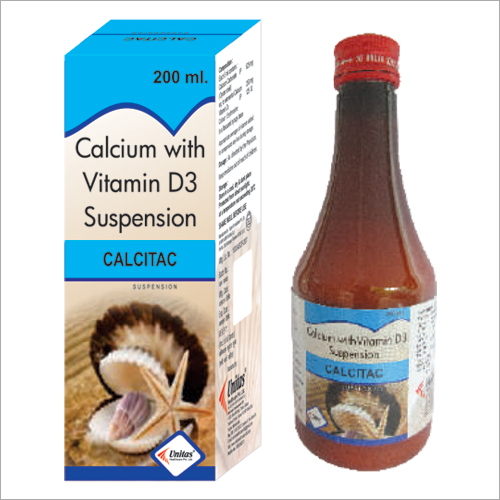 Calcium With Vitamin D3 Syrup