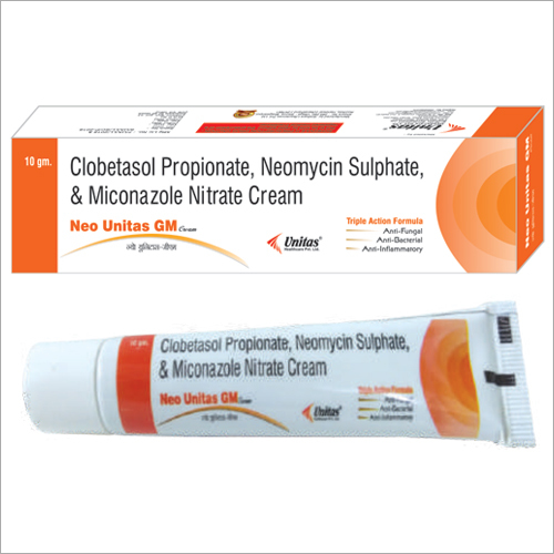 Clobetasol Propionate Neomycin Sulphate And Miconazole Nitrate Cream At Best Price In Delhi Delhi Unitas Helathcare Pvt Ltd
