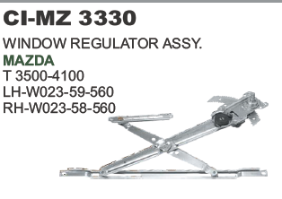 Window Regulator Assy Mazda