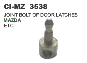 Joint Bolt Door Latches Mazda - Steel M6 Thread 8mm Diameter 25mm Length | Zinc Plated Secure Fit Easy Install