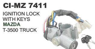 Ignition Lock with Keys Mazda