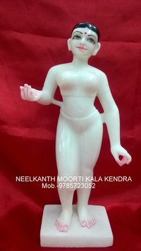 Lalita Vishaka Murti White Marble