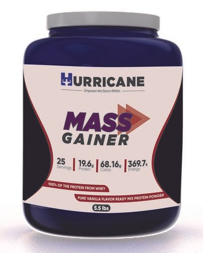 Hurricane Mass Gainer - Vanilla Flavour